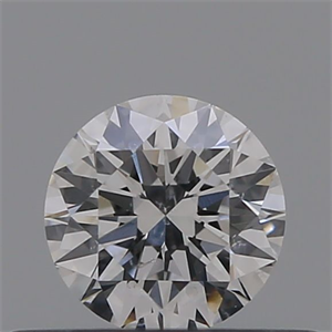 Picture of Natural Diamond 0.72 Carats, Round with Excellent Cut, E Color, I1 Clarity and Certified by GIA