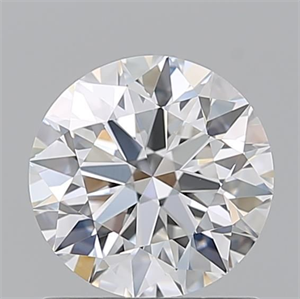 Picture of Natural Diamond 1.16 Carats, Round with Excellent Cut, F Color, VVS1 Clarity and Certified by GIA