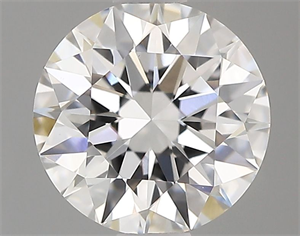 Picture of Lab Grown Diamond 1.01 Carats, Round with Excellent Cut, D Color, VVS2 Clarity and Certified by IGI