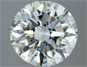 Diamante Natural 3.01 quilates, Redondo , Color I, claridad SI1 y certificado IGI