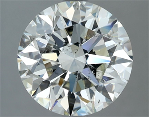 Foto Diamante Natural 3.01 quilates, Redondo , Color I, claridad SI1 y certificado IGI de