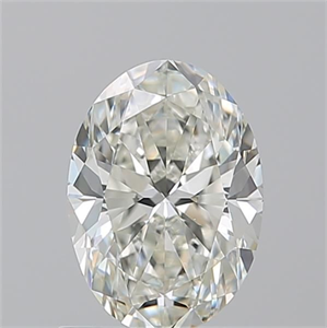 Picture of Natural Diamond 1.01 Carats, Oval with  Cut, I Color, VS1 Clarity and Certified by GIA