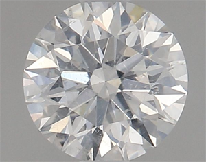 Picture of Natural Diamond 0.71 Carats, Round with Excellent Cut, G Color, SI2 Clarity and Certified by GIA