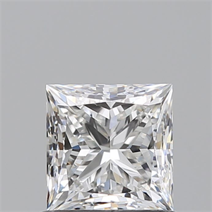 Picture of Natural Diamond 0.80 Carats, Princess with  Cut, F Color, VS2 Clarity and Certified by GIA