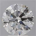 Lab Grown Diamond 3.06 Carats, Round with Ideal Cut, F Color, VVS2 Clarity and Certified by IGI