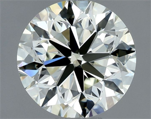 Foto Diamante Natural 1.00 quilates, Redondo , Color K, claridad VVS2 y certificado IGI de