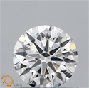 Diamante Natural 0.40 quilates, Redondo , Color H, claridad IF y certificado GIA