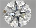 Diamante Natural 0.75 quilates, Redondo , Color K, claridad VVS1 y certificado GIA