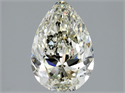 Natural Diamond 2.01 Carats, Pear with  Cut, L Color, SI2 Clarity and Certified by GIA