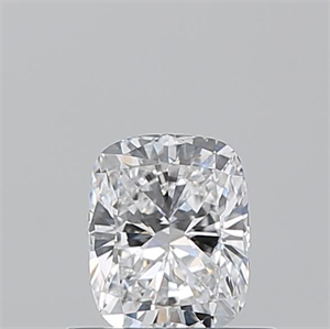 Foto Diamante Natural 0.50 quilates, Del cojín , Color D, claridad VVS1 y certificado GIA de