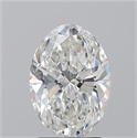 Diamante Natural 2.50 quilates, Ovalado , Color H, claridad SI2 y certificado GIA