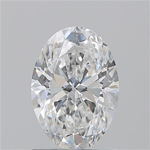 Picture of Natural Diamond 1.31 Carats, Oval with  Cut, F Color, SI1 Clarity and Certified by GIA