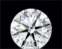 Del inventario de diamantes de laboratorio, 2.50 quilates, Redondo , Color E, claridad VS1 y certificado IGI