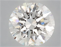 Del inventario de diamantes de laboratorio, 1.10 quilates, Redondo , Color D, claridad VVS2 y certificado IGI