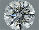Diamante Natural 0.60 quilates, Redondo , Color J, claridad VVS2 y certificado GIA