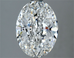 Picture of Natural Diamond 2.00 Carats, Oval with  Cut, F Color, VVS1 Clarity and Certified by GIA