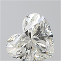 Natural Diamond 3.50 Carats, Heart with  Cut, J Color, VS2 Clarity and Certified by GIA