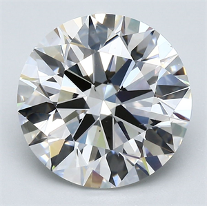 Foto Diamante Natural 4.60 quilates, Redondo , Color G, claridad SI1 y certificado GIA de