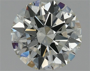 Picture of Natural Diamond 0.70 Carats, Round with Excellent Cut, K Color, SI1 Clarity and Certified by GIA