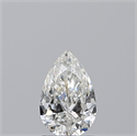 Diamante Natural 0.51 quilates, De pera , Color H, claridad VVS2 y certificado GIA