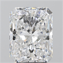 Diamante Natural 3.50 quilates, Radiante , Color D, claridad VS1 y certificado GIA