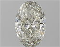 Diamante Natural 3.51 quilates, Ovalado , Color J, claridad SI2 y certificado GIA