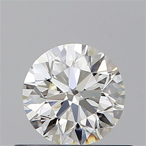 Foto Diamante Natural 0.49 quilates, Redondo , Color H, claridad VVS1 y certificado GIA de