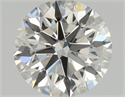 Diamante Natural 0.90 quilates, Redondo , Color H, claridad VVS2 y certificado HRD