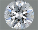 Natural Diamond 0.84 Carats, Round with Excellent Cut, D Color, VS2 Clarity and Certified by GIA