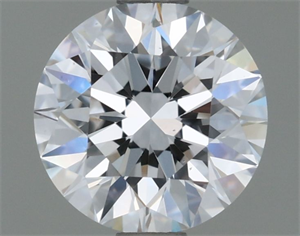 Picture of Natural Diamond 0.84 Carats, Round with Excellent Cut, D Color, VS2 Clarity and Certified by GIA