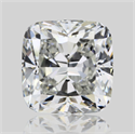 Natural Diamond 1.70 Carats, Cushion with  Cut, I Color, VVS2 Clarity and Certified by GIA