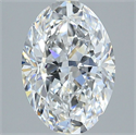 Natural Diamond 3.25 Carats, Oval with  Cut, E Color, VS1 Clarity and Certified by GIA