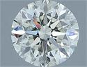 Natural Diamond 1.50 Carats, Round with Very Good Cut, J Color, SI1 Clarity and Certified by IGI