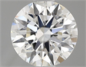 Del inventario de diamantes de laboratorio, 1.05 quilates, Redondo , Color E, claridad VVS2 y certificado IGI