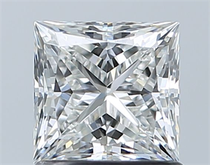 Foto Diamante Natural 1.03 quilates, Princesa , Color G, claridad VVS2 y certificado GIA de