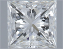Natural Diamond 0.50 Carats, Princess with  Cut, H Color, VVS2 Clarity and Certified by GIA
