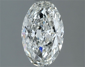 Picture of Natural Diamond 1.00 Carats, Oval with  Cut, H Color, VS1 Clarity and Certified by GIA
