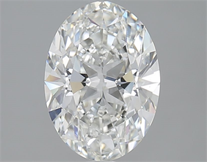 Foto Diamante Natural 2.01 quilates, Ovalado , Color H, claridad VS2 y certificado GIA de