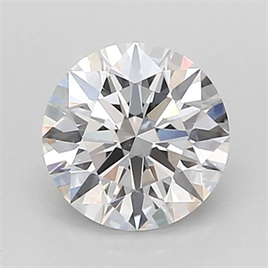Picture of Lab Grown Diamond 1.05 Carats, Round with Ideal Cut, D Color, VVS2 Clarity and Certified by IGI
