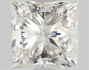 Picture of Natural Diamond 0.80 Carats, Princess with  Cut, J Color, VVS1 Clarity and Certified by GIA