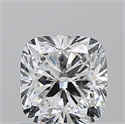 Diamante Natural 1.01 quilates, Del cojín , Color F, claridad SI1 y certificado GIA