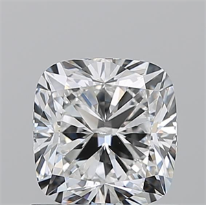 Foto Diamante Natural 1.01 quilates, Del cojín , Color F, claridad SI1 y certificado GIA de