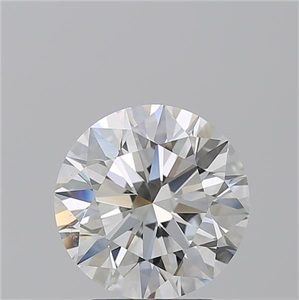 Foto Diamante Natural 3.02 quilates, Redondo , Color H, claridad VS2 y certificado GIA de