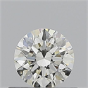 Diamante Natural 0.50 quilates, Redondo , Color J, claridad VVS2 y certificado GIA