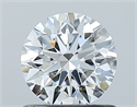 Diamante Natural 0.80 quilates, Redondo , Color D, claridad VS2 y certificado GIA