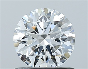 Picture of Natural Diamond 0.80 Carats, Round with Excellent Cut, D Color, VS2 Clarity and Certified by GIA