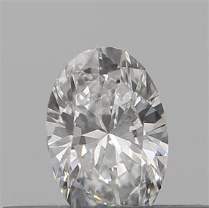 Picture of Natural Diamond 0.14 Carats, Oval with  Cut, E Color, SI1 Clarity and Certified by IGI