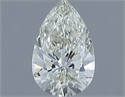 Natural Diamond 0.51 Carats, Pear with  Cut, I Color, IF Clarity and Certified by IGI