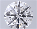 Lab Grown Diamond 8.12 Carats, Round with Ideal Cut, F Color, VS1 Clarity and Certified by IGI