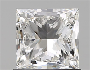 Foto Diamante Natural 1.00 quilates, Princesa , Color H, claridad VVS2 y certificado GIA de